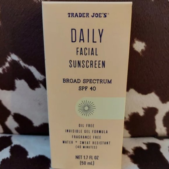 Trader Joe's Bath & Body New Trader Joes Daily Facial Sunscreen Spf
